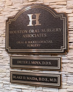 Houston Oral Surgery Associates Signage