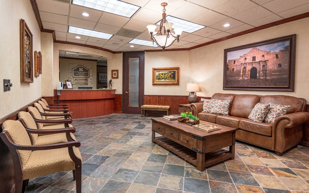 Image of reception area